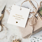 joycraft 50 Thank You for Celebrating with Us Tags with Gold Foil (Pack of 4) - Image 4