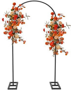 Queension Arch Backdrop Stand 6.6FT, Wedding Arch Stand with Base,Balck by Queension