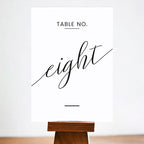 Alphabet Design Table Number Cards Double Sided Party Table Numbers for Reception Baby Shower Anniversary Birthday Bridal Party 5x7 100 Pcs - Image 2