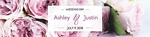 100 Wedding Day Wedding Anniversary Water Bottle Labels Engagement Party Birthday - Image 3
