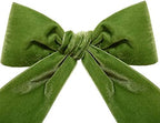 Morex Ribbon 012 Nylvalour Swiss Velvet Ribbon, Willow - Image 3