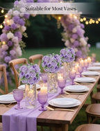 BLOSMON Flower Balls for Wedding Centerpieces: 10 Pcs, 9.5 Inch, Lilac - Image 2