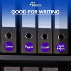 Perco Purple Perforated Round Circle Dot Sticker 3-Inch Labels — 3 Rolls, 1,500 Stickers - Creative Branding, Category Labels & Themed Packaging - Made in USA - Image 6