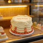 NICE PURCHASE Realistic Fake Birthday Cake Fake Food Bakery Shop Display Model Party Decoration Pro Cake Faux Replica Wedding Gift Home Decor(6 inch wide & style G) - Image 4