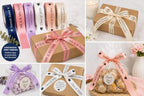 Personalized Wedding Ribbon - Customized with Your Name Dates or Text for Favors & Gifts Wrap or Invitations (10 Yards 5/8) - Image 2