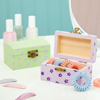 Bright Creations Baby Shower Decorations Mini Unfinished Wooden Treasure Boxes - 3.5 x 2.2 x 2 In, Brown, Pack of 12, Chest Style - Wooden Treasure Chest to Paint & Party Favors - Image 4
