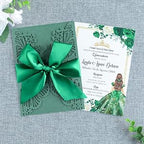 20 PCS Butterfly Quinceanera Invitation, Laser Cut Invitation Cards - Image 2