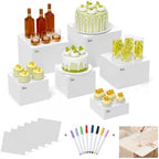 Dessert Table Display Set, 6 Tier Food Display Risers for Parties by Unknown
