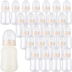 SiliFine 48 Pcs Baby Shower Favor Party Bottle Chug Game, Beige by SiliFine