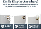 Let's Make Memories Personalized Banner for Any Occasion - Birthday Party, Retirement, Shower, Etc - Create Your Own Custom Banner - Party Decorations - Indoor/Outdoor Vinyl - Gold - 10ft - Image 4