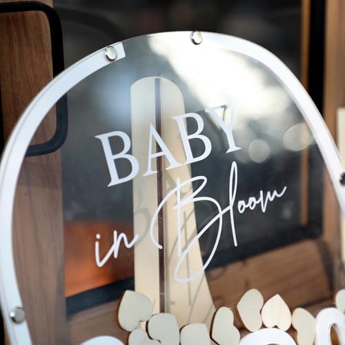 Fonder Mols Elephant Guest Book Alternative for Baby Shower Gender Reveal Party Reception Table Top Centerpieces Decorations, Sign in Books Gift, Sign Favors for 80 Guests - Image 2