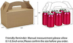 HUAPRINT Treat Gift Boxes, 30 Pack, Brwon, 9.45x5x5 IN - Image 2