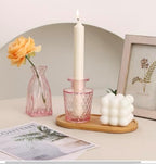 36pcs Pink Glass Bud Vase Set, Small Flower Vases for Centerpieces in Bulk - Image 6