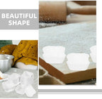 Square Paper Cupcake Cases 2000pcs Food Grade Baking Cups White - Image 7