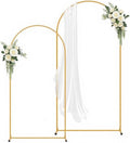 2 Pack Arch Backdrop Stand(7.2FT/6FT) Balloon Arch Stand by Unknown