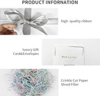 YINUOYOUJIA Large White Gift Box 3 Pack 12x12x10 Inches. - Image 3