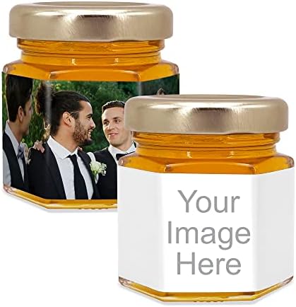 Honey Wedding Favors, Custom Honey Jars for Wedding Favors, Baby Shower Honey Favors, Wedding Honey Favors (Set of 12) - Image 5