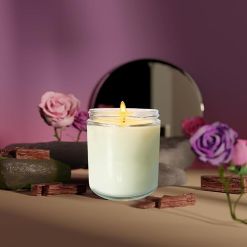 12 Pcs 8 Oz Bulk White Soy Candles,Lavender Scented Candles Set,Bulk Aromatherapy Candle,Great Stress Relieving Scented Candle for Girls as a Gift for Birthdays, Weddings and More! - Image 5