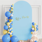 Wokceer 6.6FT Arch Backdrop Stand and Cover Set,Arch with Dusty Blue Cover - Image 4