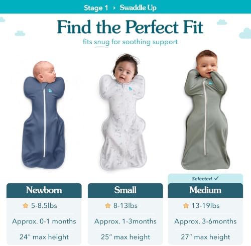 Love to Dream Swaddle Up, Baby Sleep Sack | 1.0 TOG, 13-19 lbs, Gray - Image 3