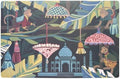 Paper Placemats Design – Monkey Massala Jungle Palace – Malabar Home by Unknown