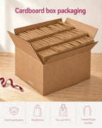 qiqee 600-Packs Brown Paper Gift Bags with Handles Bulk 4.5"x2.5"x6" Mini Size Paper Bags Multiple Uses - Image 4
