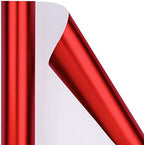 RUSPEPA Red Metallic Wrapping Paper - Solid Color Matte Gift Wrap Paper Jumbo Roll Perfect for Valentine's Day Gifts, Wedding, Birthday, Christmas, Baby Shower, Anniversaries - 30 Inches x 100 Feet - Image 5