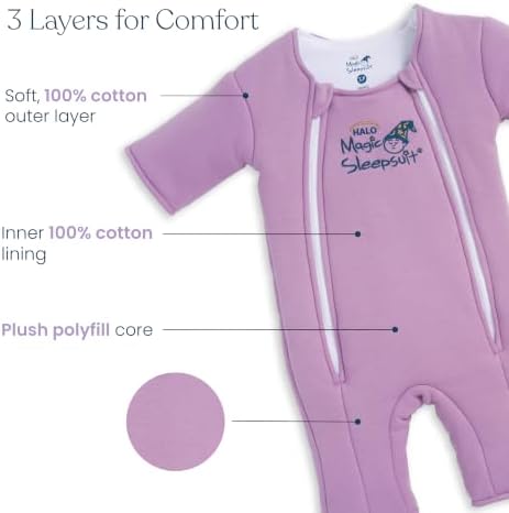 Magic Sleepsuit Baby Merlin's Cotton Baby Swaddle Transition Product - Image 6