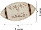 Wooden Monthly Milestone Cards – Set for Baby Photos – Newborn Milestone Discs – Engraved Wooden Baby Age Markers for Monthly Growth Photos – Perfect Baby Shower Gift - Image 7