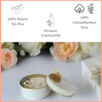 Luxury Mini Scented Candles with Bouquets – Wedding Candle Favors, Bridal Shower Favors, Party Favors for Adults, Personalized Birthday Favors, Elegant Hand-Poured Soy Candles (80 PCS, NO Gift Box) - Image 5