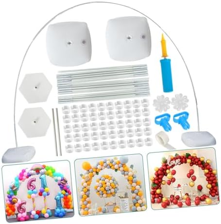 Balloon Arch Kit with Base and Water Bags Plastic Stand - Image 7