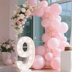 Set of 3 Stretchy Wedding Arch Backdrop Covers, 7.2FT, 6.6FT & 6FT - Image 5