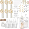 6 Set Bridal Shower Prizes for Game Winners, Summer Handheld Fan Favor by Unknown