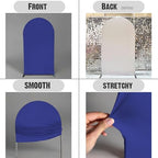 Arch Backdrop Covers Stretchy Spandex Fabric Lemon Blue Background for Birthday Baby Shower Party Decoration (7.2X4FT,ZUS-Arch-GX-1332) - Image 2