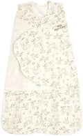 HALO 100% Cotton Sleepsack Swaddle, 3-Way Adjustable Wearable Blanket, TOG 1.5, Lullaby Forest, Small, 3-6 Months by HALO