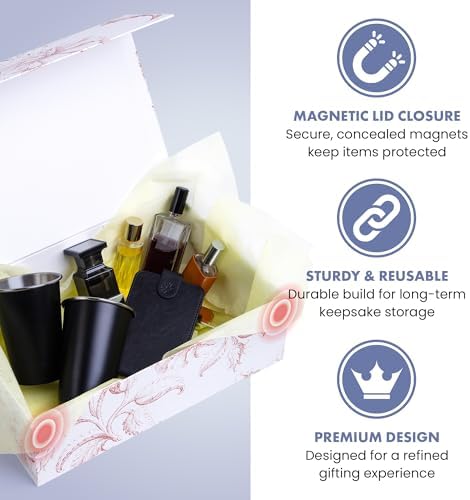 Sorarto Luxury Keepsake Gift Box 3-Pack 13.5" x 9" x 4.3" - Image 4