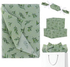 Green Tissue Paper, 20 Sheets 50 x 35cm Sage Green Leaf Tissue Wrapping Paper for Gift Wrapping DIY Crafts Birthday Wedding Baby Shower Supplies by Unknown