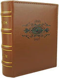 Vintage Pocket Photo Albums for 7 X 5 Inches Prints (Brown) by Unknown