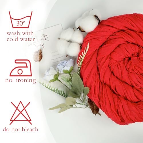 12 Pack Red Cheesecloth Table Runner 23 x 120 Inch 10Ft - Image 4