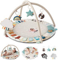 Blissful Diary Baby Play Gym, 5 Development Zones Activity Tummy Time Mat by BlissfulDiary