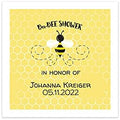 Baby Bee Personalized Baby Shower Beverage Napkins / 100 Custom Cocktail Napkins/Adorable Honey Bee Napkin Design/Surprise Baby Shower Party Supplies by CanopyStreet