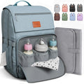 Baby Shower Gifts Diaper Bag Backpack - Large Capacity Baby Bag Backpack, Wide Opening & Easy Access Stylish Baby Diaper Bag - Waterproof, Durable, Travel-Friendly Organizer w/ Foldable Changing Pad by Pillani