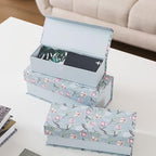 Soul & Lane - Decorative Storage Boxes with Lids, Set of 3, Spring Classic - Image 6