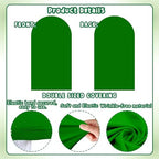 2PCS Arch Backdrop Covers Yellow & Green (7.2ft+6ft), 2 Sided Spandex Fitted Arch Stand Cover Background for Wedding Baby Shower Birthday Bridal Shower Party Decorations(Only Covers) - Image 6