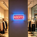 ABIERTO Spanish Open Neon Sign, 5V USB Home Lighting, Modern Decor, Stylish Lighting, Business Open Sign for Bar Restaurant Coffee Salon Store - Image 6