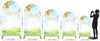 A Little Honey is on The Way Baby Shower Arch Backdrop - Bee/Honeycomb/Jungle Themed Watercolor Party Banner, Photo Booth Background for Newborn Celebration Decor (Honeycomb,7.2FT) - Image 6