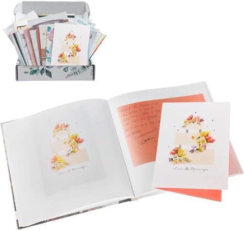 Cardkive Wedding Card Keepsake Album - Transform Your Cards into a Premium Organizer Book, Combine with Uploaded Photos, Save the Date, Menus and More (Recycle Cards) by Cardkive