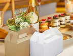 HUAPRINT Treat Gift Boxes, 30 Pack, Brwon, 9.45x5x5 IN - Image 5