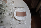 Brown Linen Like Napkins Disposable Guest Towels, Airlaid, 50ct - Image 6