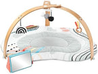Skip Hop Baby Play Gym Montessori-Inspired 3-in-1 Sensory Tummy Time Activity Mat with 25+ Developmental Activities 4 Toys and 5 Parent Guide Cards with Stage-Based Activities Discoverosity Age 0-2y by Unknown